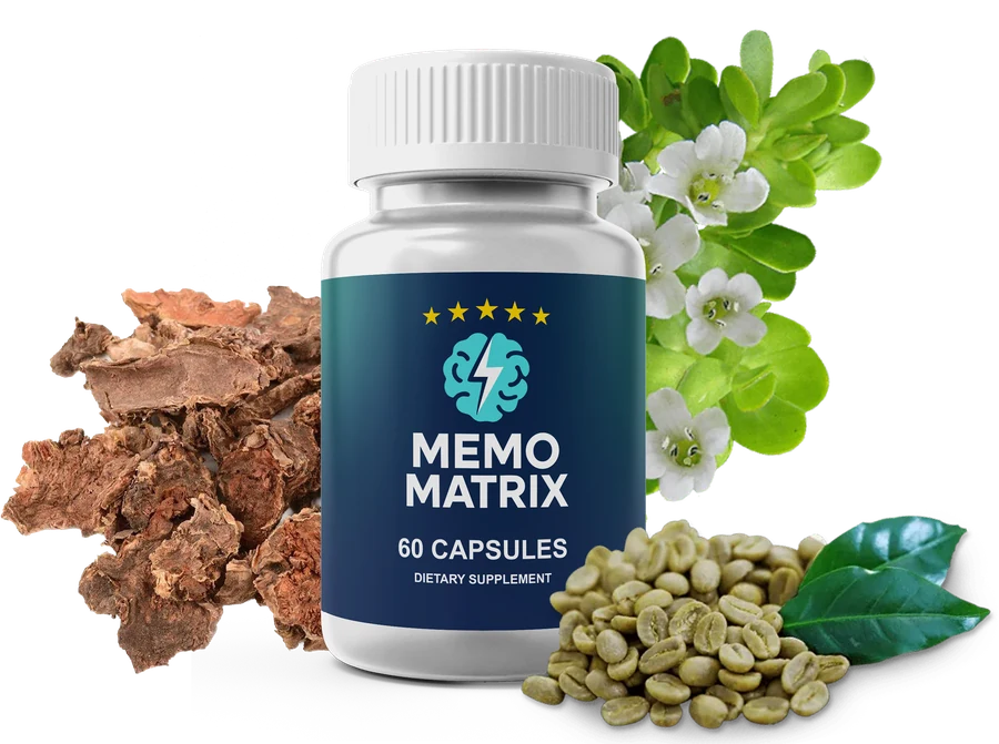 Memo Matrix bottle with natural ingredients